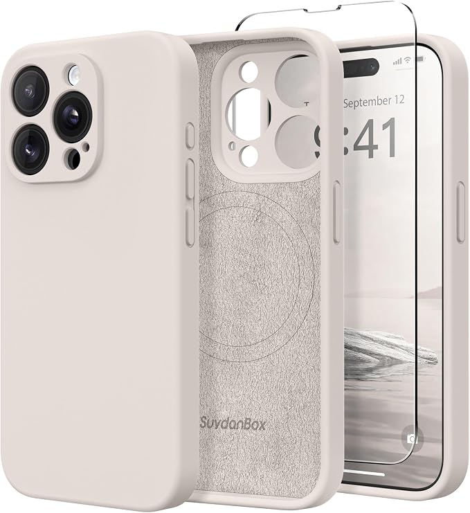 Magnetic for iPhone 15 Pro Max Case, Compatible by SUYDANBOX