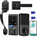 Smart Door Lock with Handle Set, Keyless Entry Door Lock by IBLOGSmartDoorLock