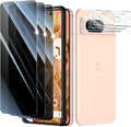 3+3+1-Pack, Privacy Screen Protector and Camera Lens Protector by ScreenProtectorCase