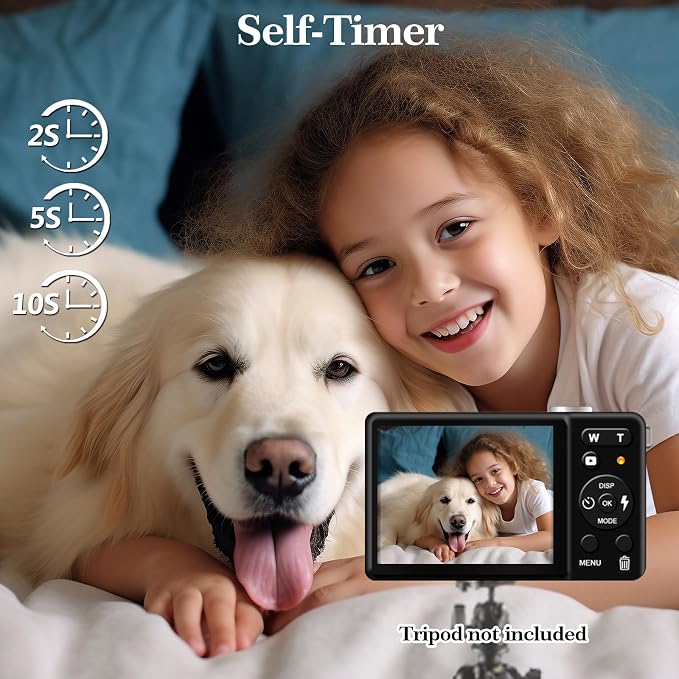 Digital Camera 30MP FHD 1080P Point and Shoot Camera - Image 5
