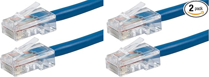 Monoprice - 113405 ZerobootCat6 Ethernet Patch Cable - Network Internet Cord - by Monoprice