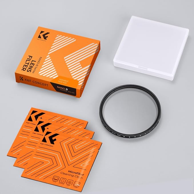 K&F CONCEPT 55mm Variable ND2-ND400 ND Lens Filter - Image 8