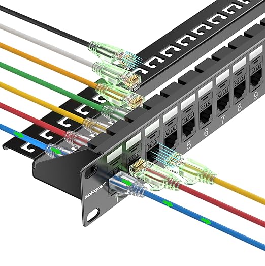 Sokqovt Patch Panel 24 Port Cat6 by Unknown