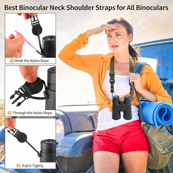 FIEIL Nylon iPad Strap, Adjustable Camera Neck Strap, Comfortable Shoulder Strap - Image 4