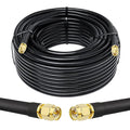 MOOKEERF KMR240 SMA Male to SMA Male Coaxial Cable 50 ohm Coax Ultra Low Loss by MOOKEERF