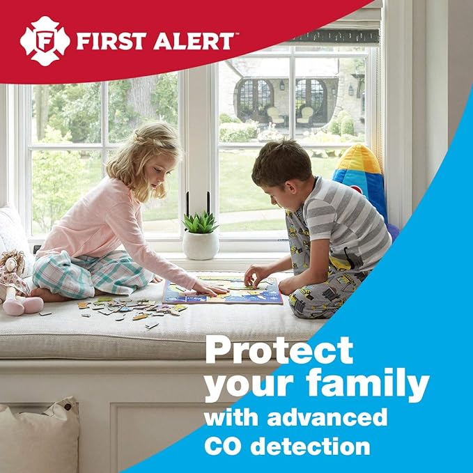 First Alert CO410 Digital Carbon Monoxide Detector 3-Pack | Battery Operated - Image 2