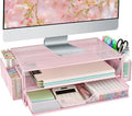 AUPSEN Computer Monitor Stands Riser，2-Tier Desk Organizers and Accessories by AUPSEN