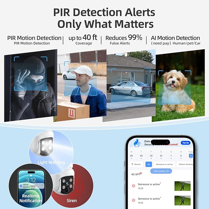4MP Solar Security Camera, WiFi Camera - Image 6