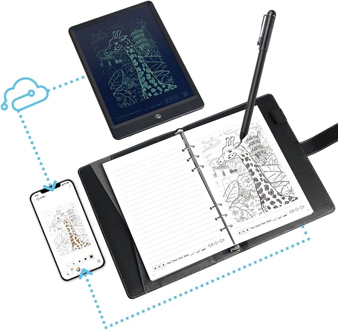 Ophaya Digital Smart Pen Smart Notebook and Board Writing Set by OPHAYA