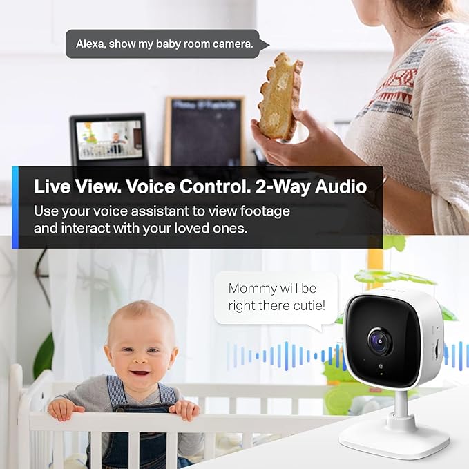 Tapo 2K Indoor Wired Security Camera - Image 5