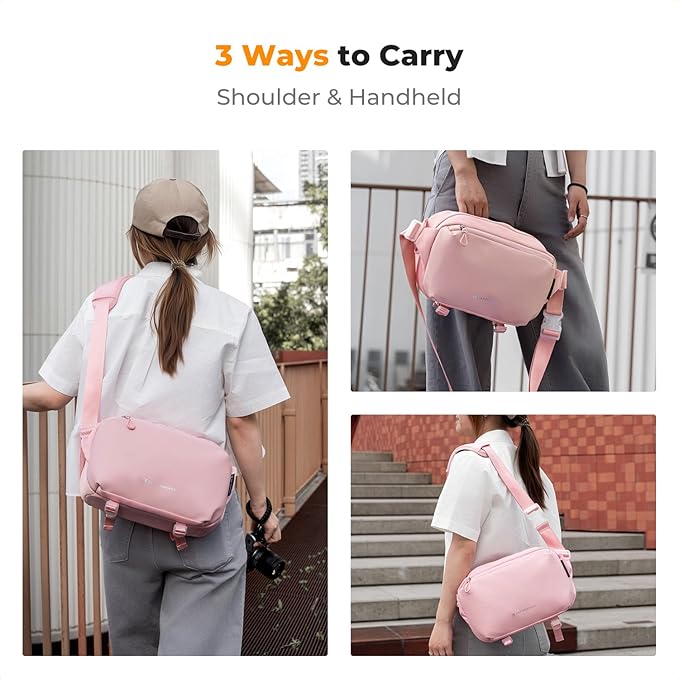 K&F CONCEPT Camera Sling Bag Crossbody Bag Waterproof Camera Shoulder Backpack - Image 6