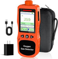 Portable Oxygen Detector 0-30%, Rechargeable O2 Monitor by ZYKYCX