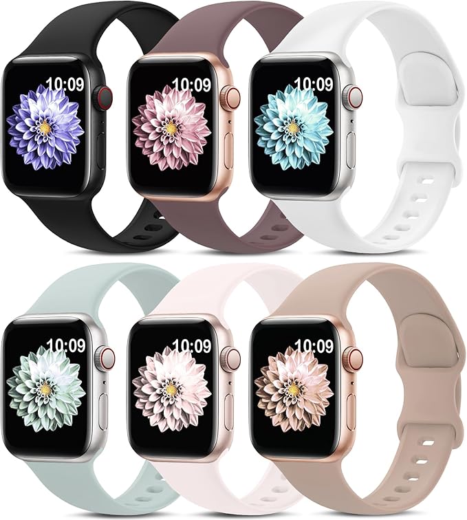 6 Pack Sport Bands Compatible by AMSKY