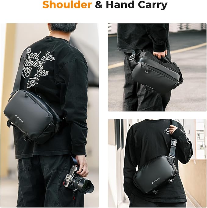 K&F CONCEPT Camera Sling Bag Crossbody Bag Waterproof Camera Shoulder Backpack - Image 2