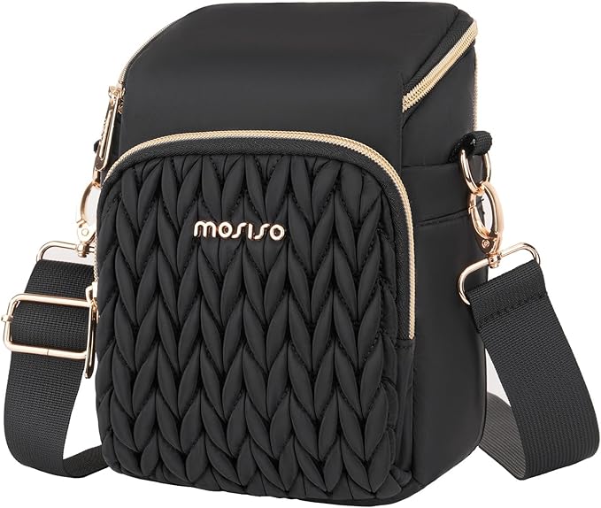 MOSISO Camera Bag, Small Dual Access Crossbody Shoulder Bag by MOSISO