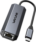 WAVLINK 5Gbps USB C Ethernet Adapter – 5G/2.5G/1G/100M/10M Auto-Adaptive by WAVLINK%C2%AE