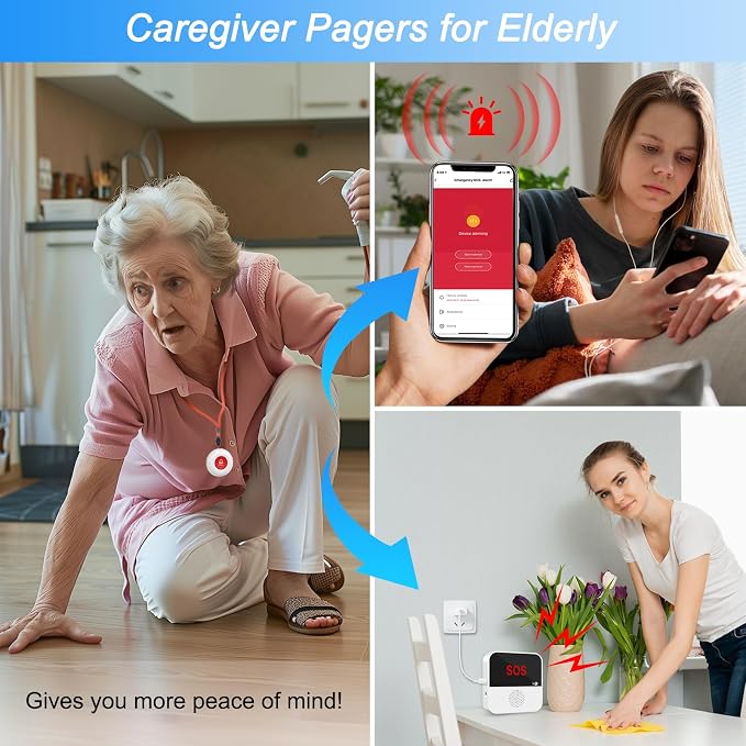 WiFi Rechargeable Smart Caregiver Pager System - Image 3