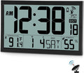 SZELAM Atomic Clock, 16.7" Large Display Digital Wall Clock Battery Operated by Unknown