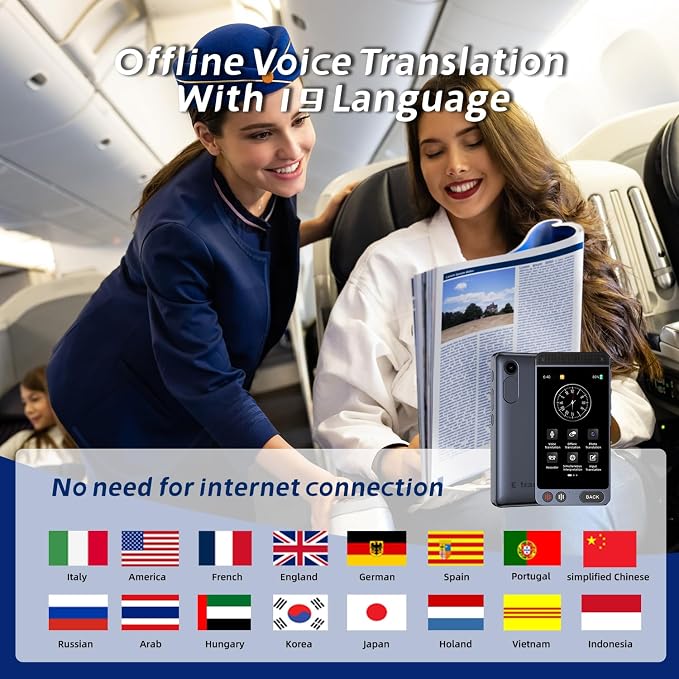 Language Translator Device, 142 Languages AI Translator - Image 5