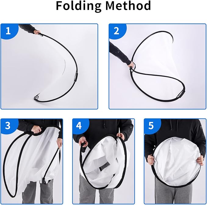 Selens 24x36inch/60x90cm Light Reflector Stand Kit 5-in-1 Collapsible Multi-Disc - Image 7