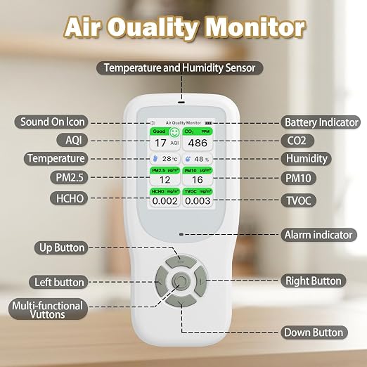 11-in-1 Air Quality Monitor - Image 5