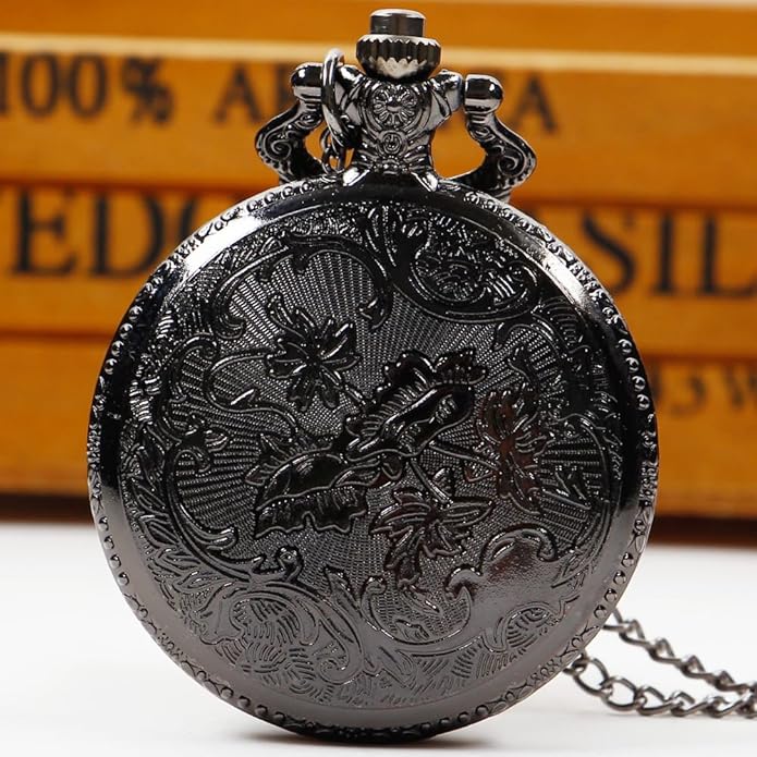 Men's Pocket Watch, Arabic Digital Dial Pocket Watches - Image 4