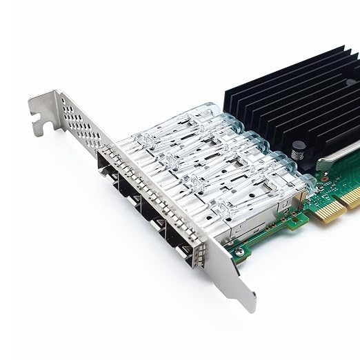 10Gtek 25G Network Card, 4-Port SFP28 Adapter, PCIe 4.0 x16, SR-IOV/RDMA/DPDK - Image 3