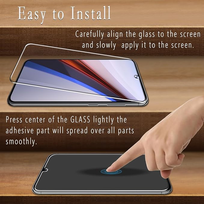 2 Pack Screen Protector for Samsung Galaxy S23 Tempered Glass - Image 4