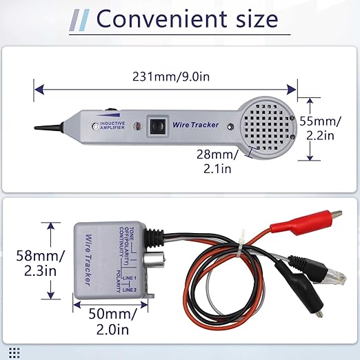 Tone Generator kit, Wire Tracer Circuit Tester, 200EP High Accuracy Wire Tester - Image 2