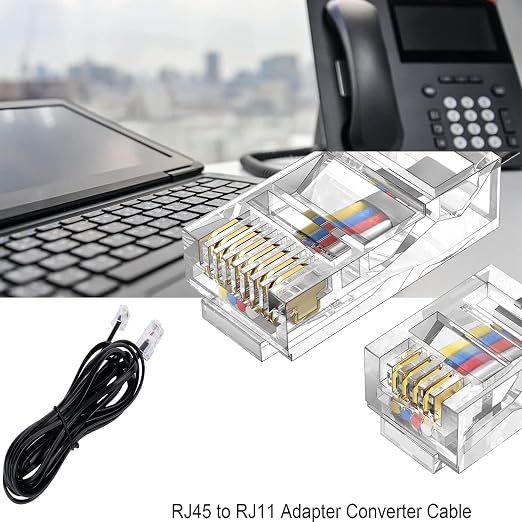 6.6FT-3Pack RJ45 to RJ11 Adapter - Image 4