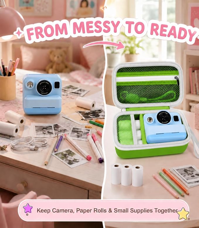 kids Instant Print Camera Case Compatible - Image 7