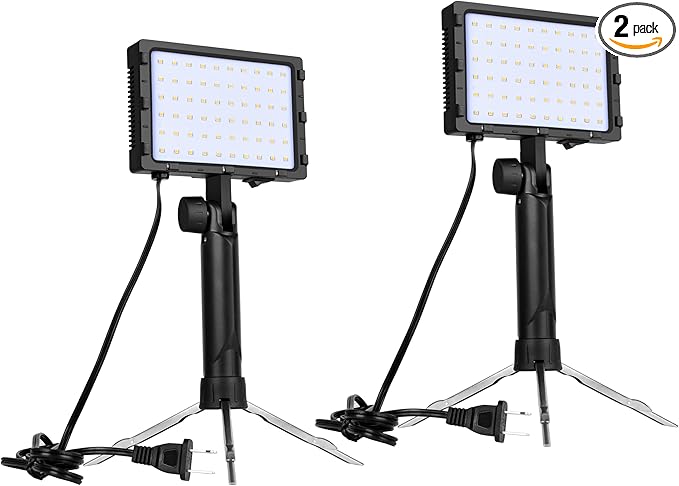 EMART 60 LED Continuous Portable Photography Lighting Kit by EMART