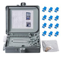12 Core Fiber Optical Terminal Box Fiber Optic Distribution Enclosure by FiberOpticalAccessories