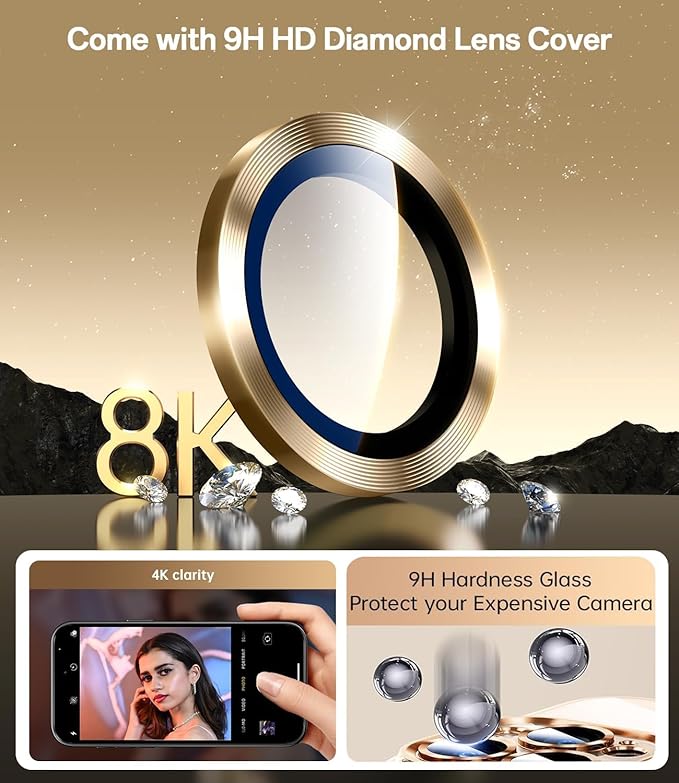 Magnetic Glossy Case for iPhone 17 Pro, iPhone 17Pro Phone Case Slim Clear - Image 3