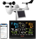 VEVOR YT60234 WiFi Weather Station 7-in-1, Weather Stations WiFi Indoor Outdoor by VEVOR