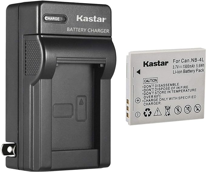 Kastar 1-Pack Battery and AC Wall Charger Replacement by Kastar