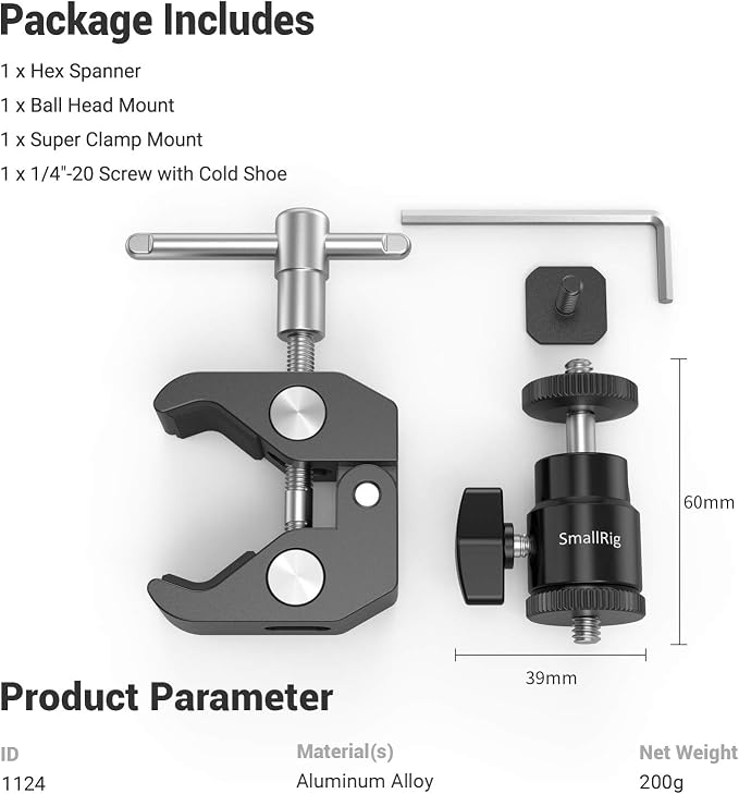SmallRig Super Clamp Mount - Image 8