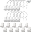 10PCS Recessed Wired Security Window Door Contact Sensor, Normally Closed NC by FOCMKEAS