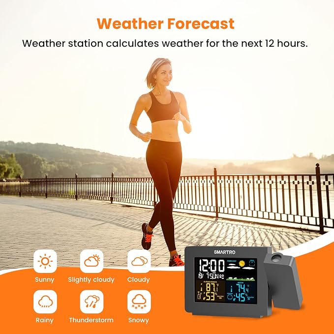SMARTRO SC91 Projection Alarm Clock - Image 4