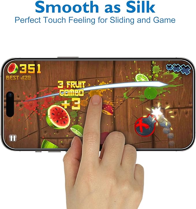 Mothca 2 Pack Matte Glass Screen Protector - Image 5