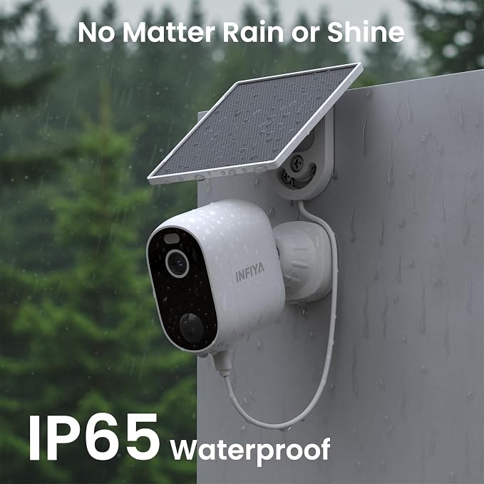 INFIYA Security Cameras Wireless Outdoor-Solar&Battery Powered 2K 2.4G Cameras - Image 9