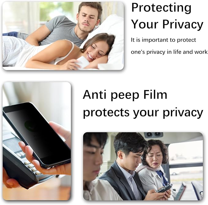 2 Pack Tempered Glass Privacy Screen Protector - Image 6