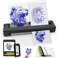 Wireless Tattoo Stencil Printer, Portable Bluetooth Thermal Tattoo Printer by Sacnahe
