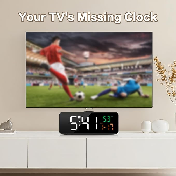 Netzu 3-in-1 Digital Clocks for Living Room - Image 4