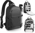 TAAOKA Camera Sling Bag, DSLR/SLR/Mirrorless Camera Backpack Shockproof by TAAOKA
