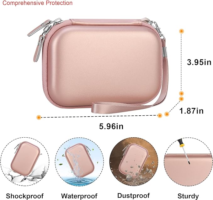Elonbo Carrying Case for KODAK Step Instant Smartphone Photo Printer, Portable - Image 3