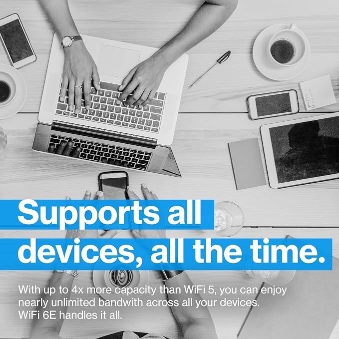 Linksys Velop Pro 6E WiFi Mesh System | One Cognitive Mesh Tri-Band Router | - Image 5