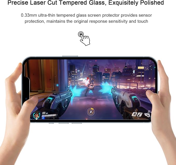 SIBEITU 3 Pack Screen Protector - Image 6