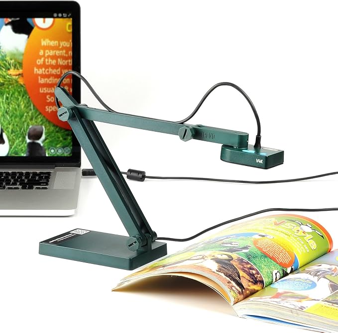 IPEVO V4K Ultra High Definition 8MP USB Document Camera — Mac OS, Chromebook - Image 9