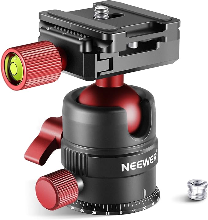NEEWER Tripod Head, 360° Rotating Panoramic Ball Head by Neewer